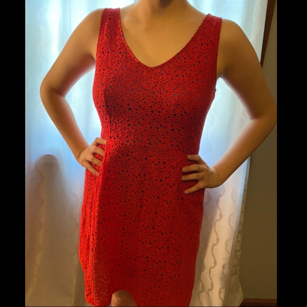 Eyelet Charming Charlie Dress